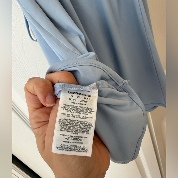 Women's Chill River blue Wrap Dress - Picture 7 of 7